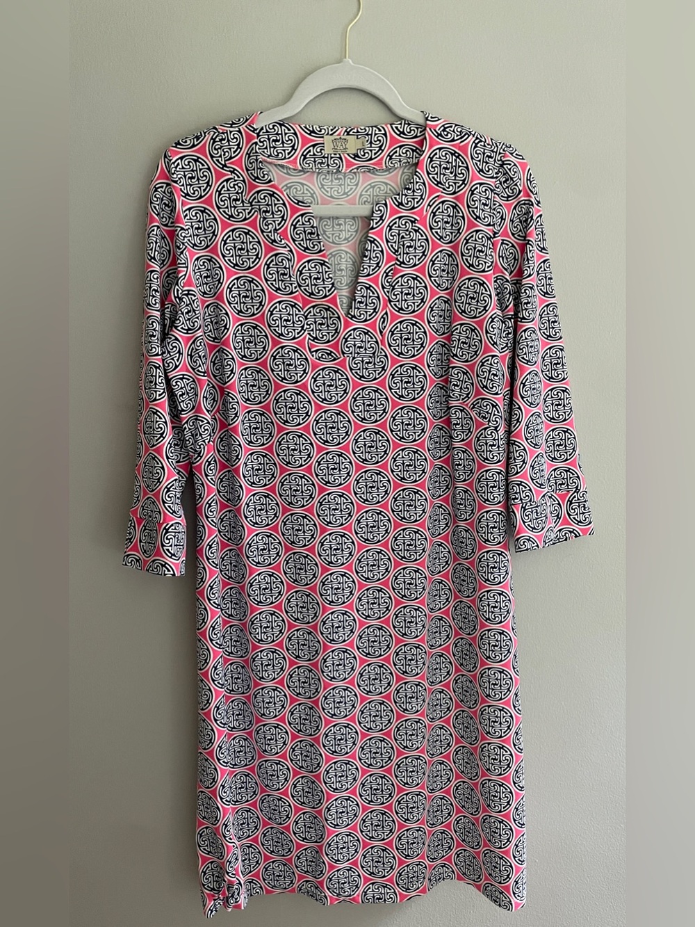Katherine Way stretch Sheath Dress-L